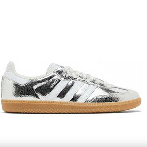 Adidas Samba OG Silver Sneakers – Women’s 6.5 (New with Box)